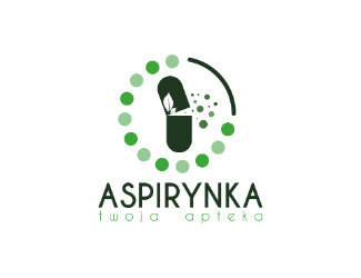 Projektowanie logo dla firmy, konkurs graficzny Aspirynka twoja apteka
